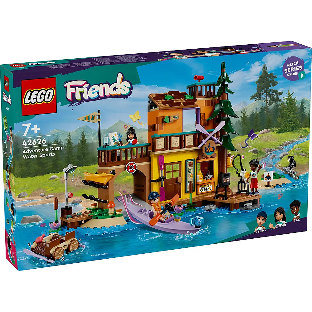 LEGO Friends Abenteuercamp mit Kayak 42626