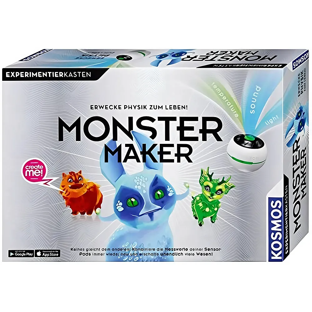 Kosmos Experimentierkasten Monster Maker - Erwecke Physik zum Leben