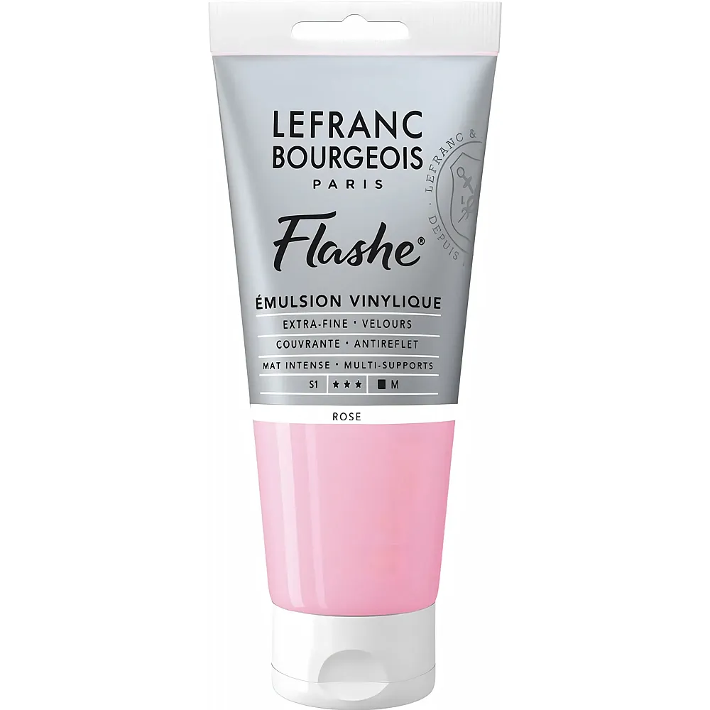 Lefranc Bourgeois Lfb Flashe Acryl 80ml Tube Rosa - Suche