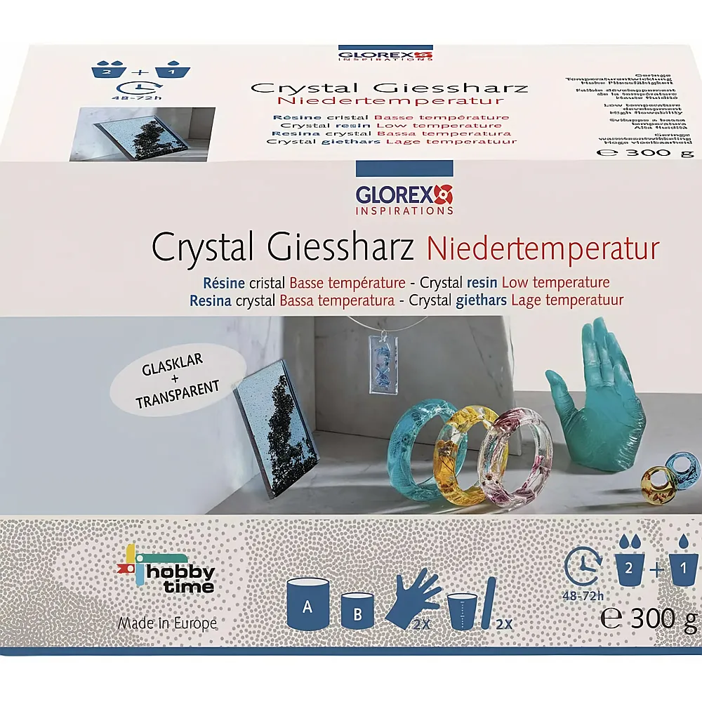 Glorex Crystal-Giessharz 300g