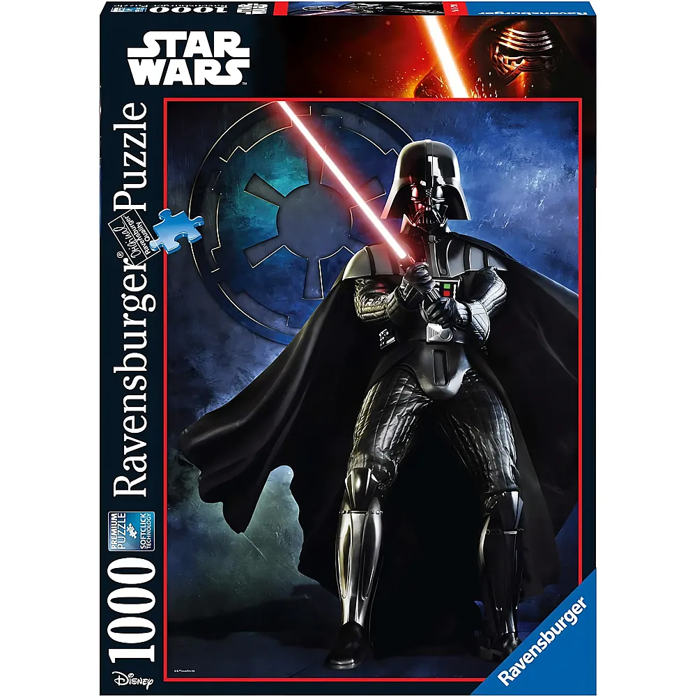 Ravensburger Puzzle Star Wars Darth Vader - 1000 Teile
