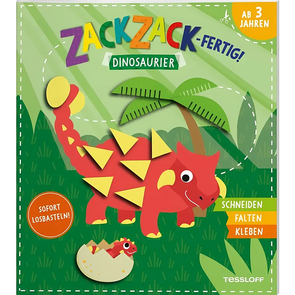 Tessloff Zack, zack - fertig Dinosaurier