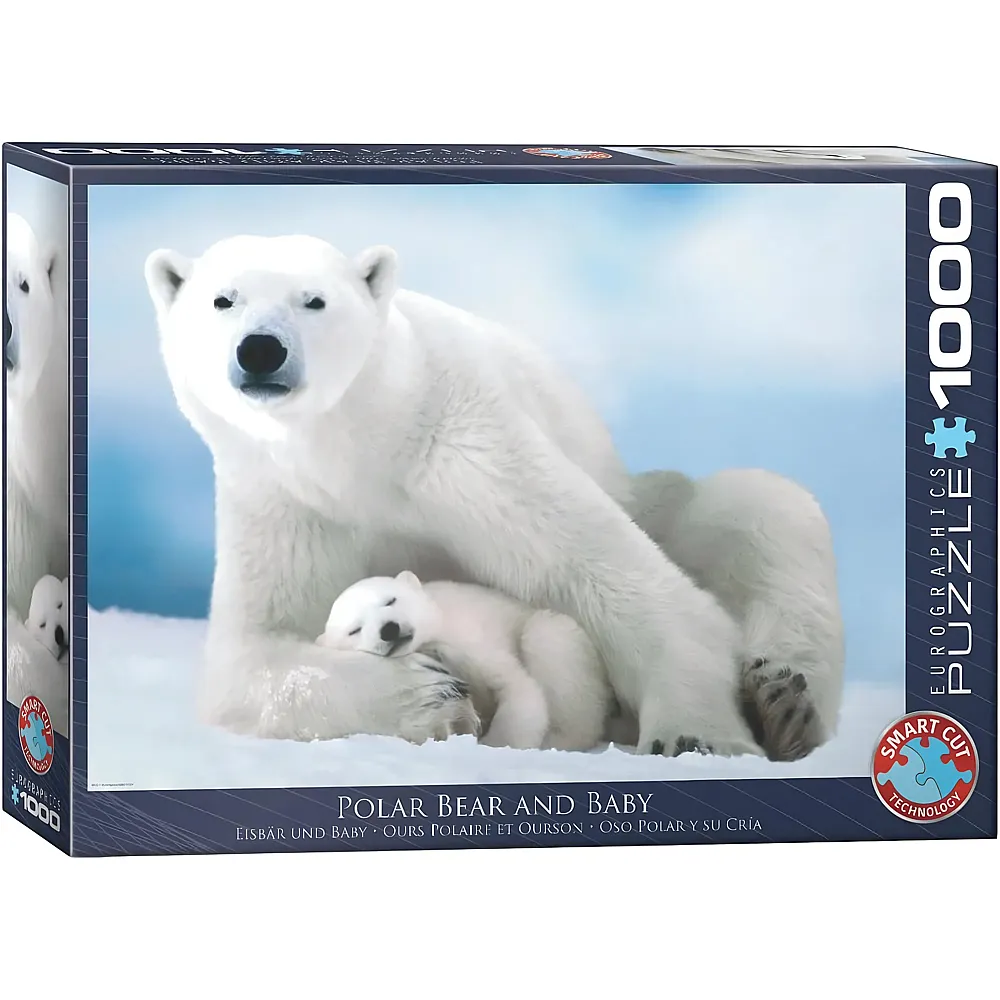 Eurographics Puzzle Eisb�r & Baby - 1000 Teile - Puzzle 1000 Teile