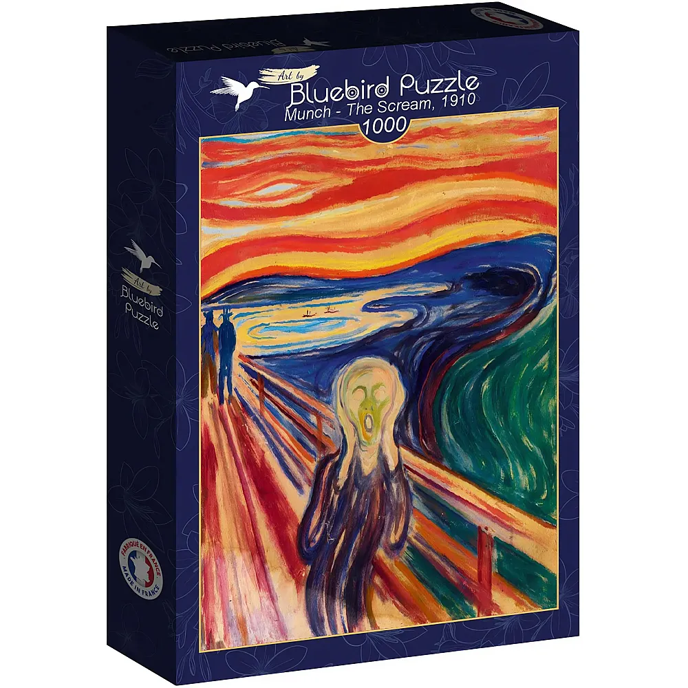 Bluebird Puzzle Edvard Munch The Scream, 1910 - 1000 Teile