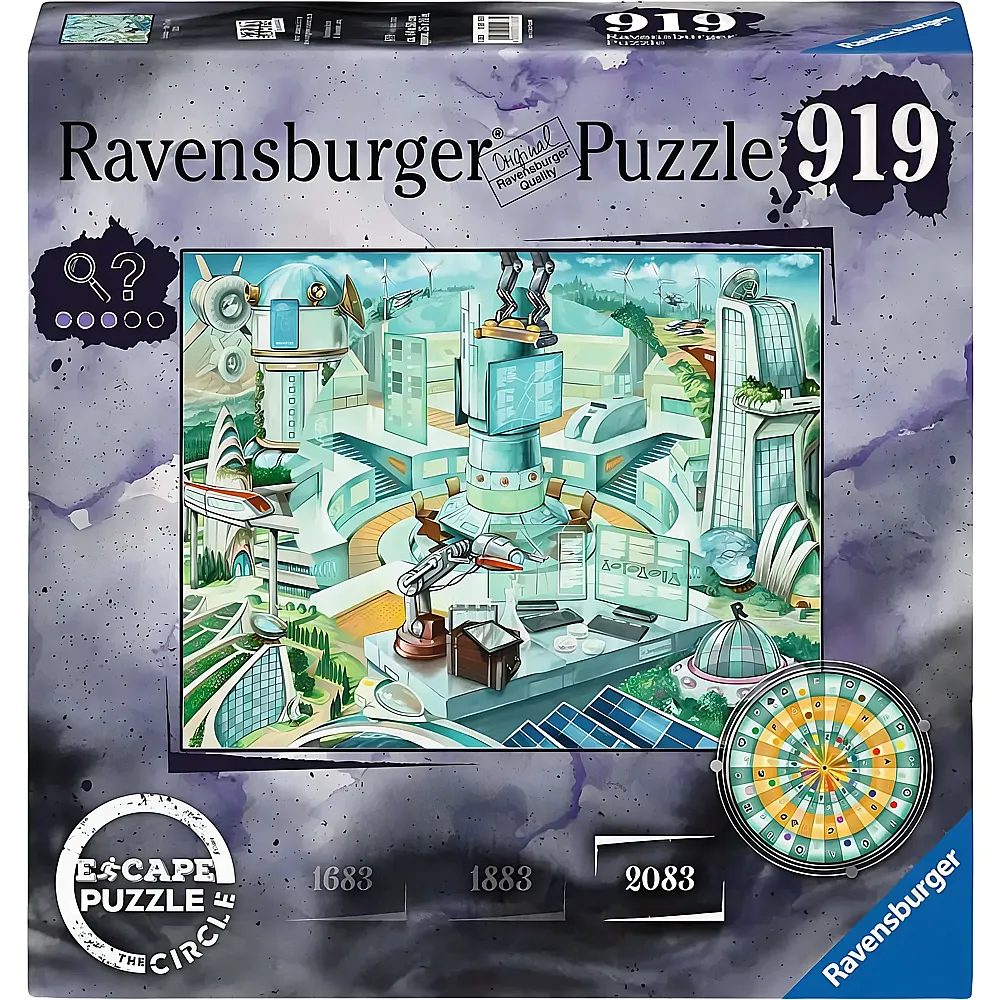 Ravensburger Puzzle Escape - Circle Anno 2083 919Teile | Puzzle 1000 Teile