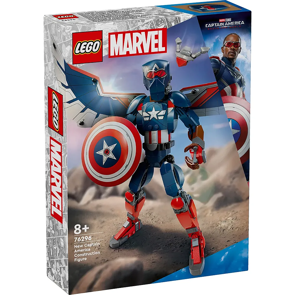 LEGO Marvel Super Heroes Avengers New Captain America Baufigur 76296