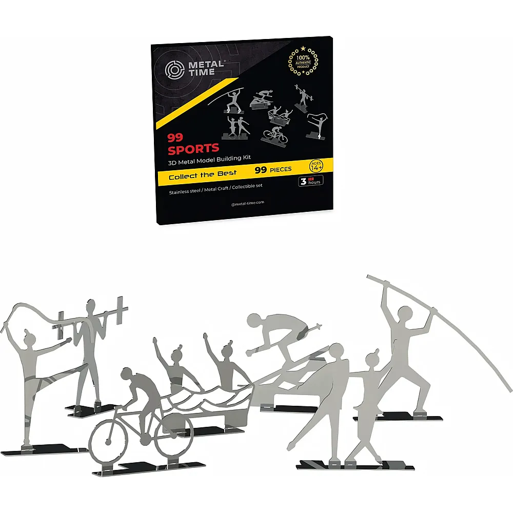 Metal Time Workshop 3D Metal Model Olympische Ikonen 99st.