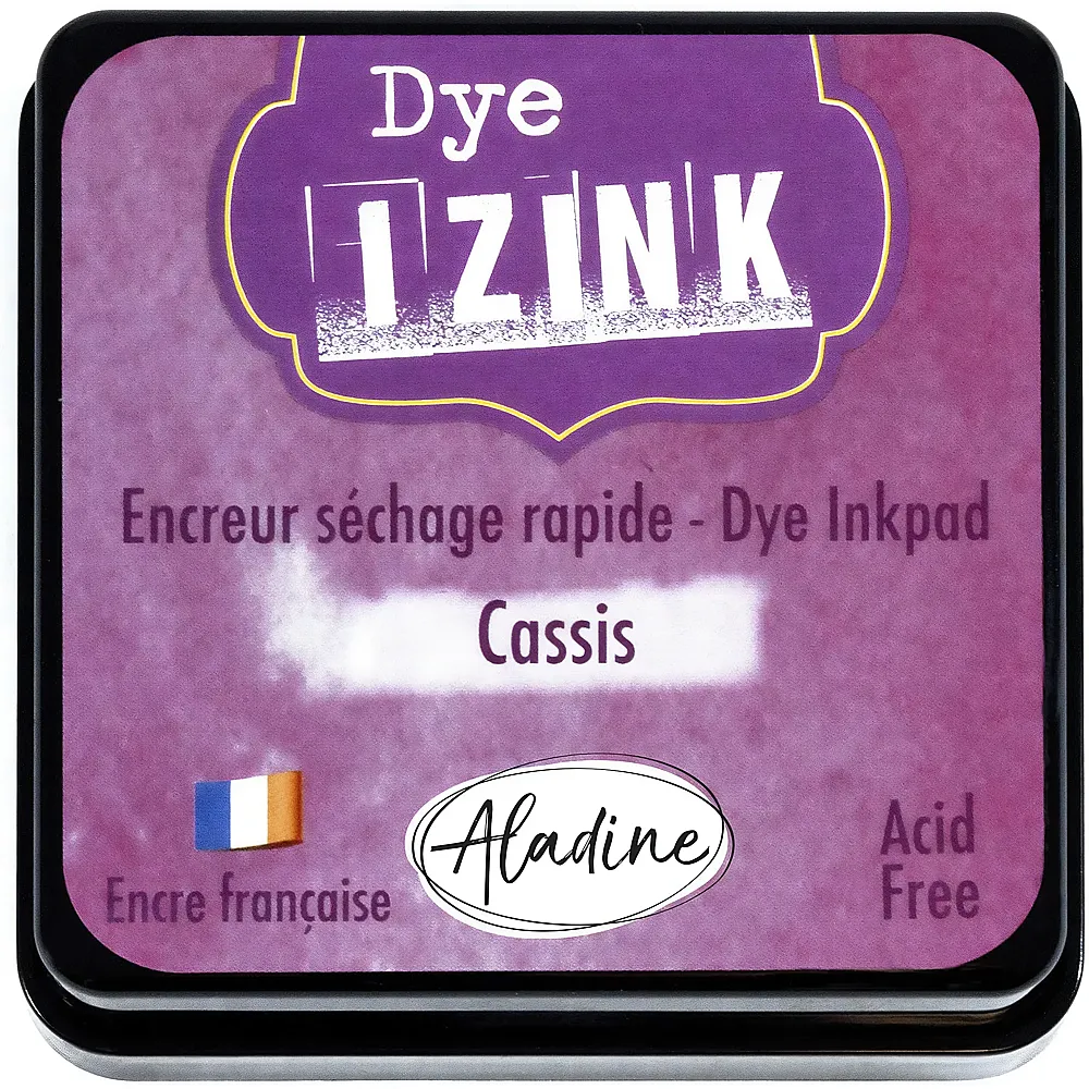 Aladine Izink Stempelkissen Dye Cassis | Stempelsets