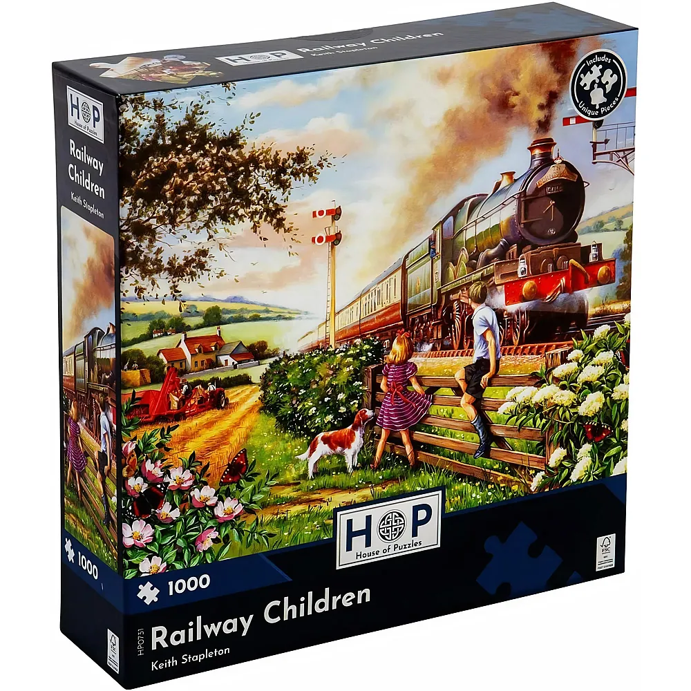 HOP - House of Puzzles Railway Children 1000Teile