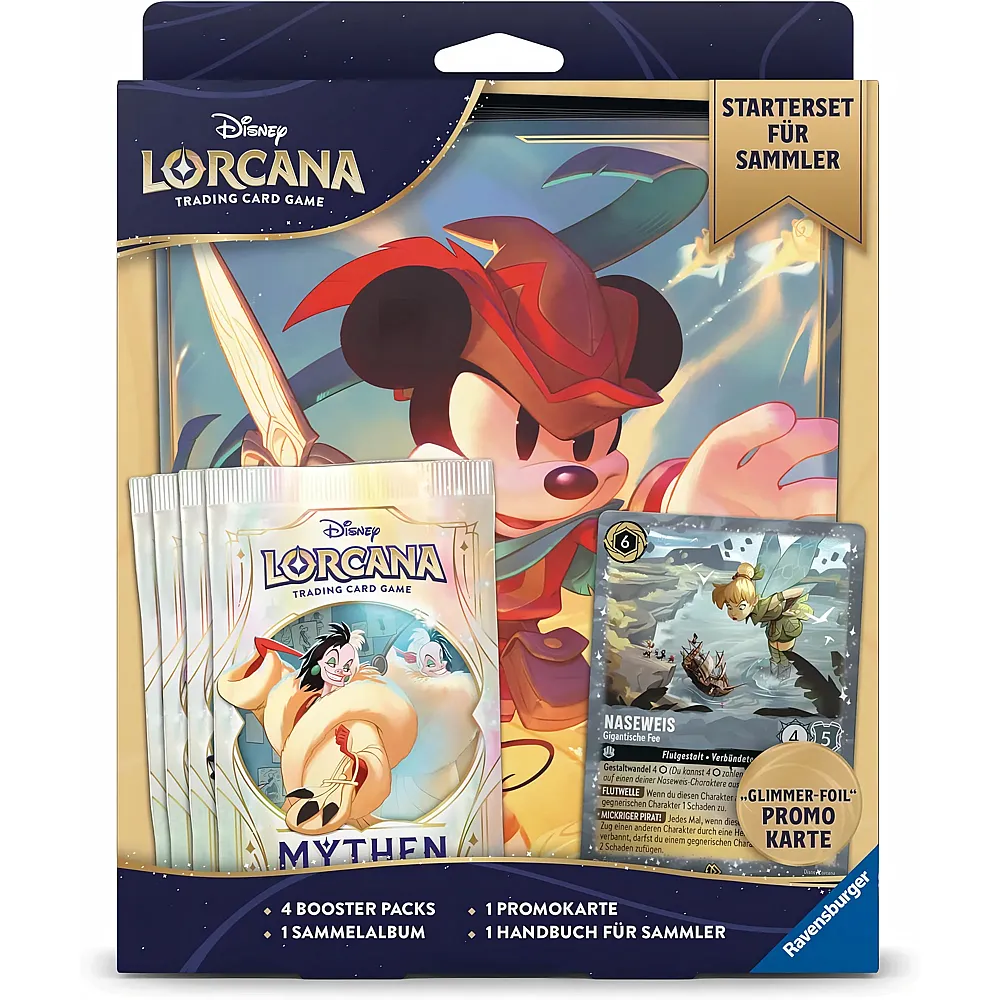 Ravensburger Disney Lorcana TCG Collection Starterset DE