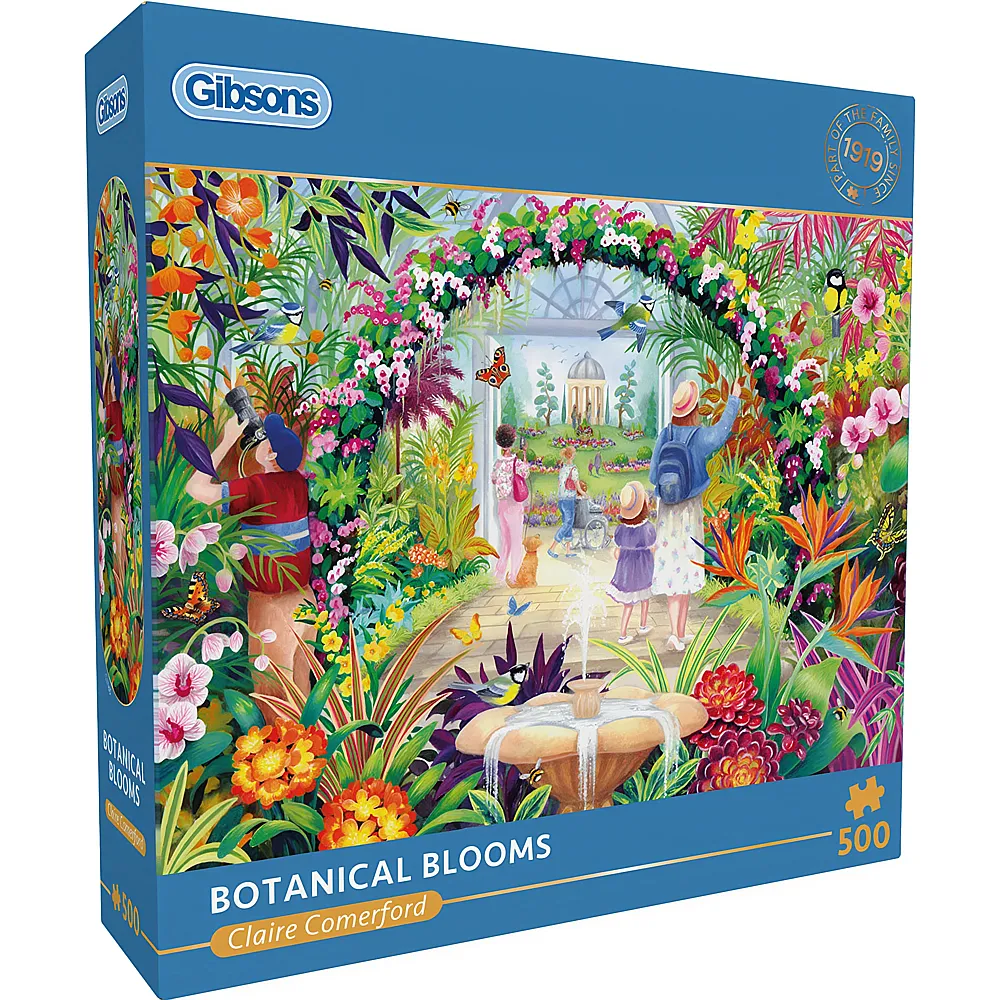 Gibsons Puzzle Claire Comerford Botanische Bl�ten - 500 Teile