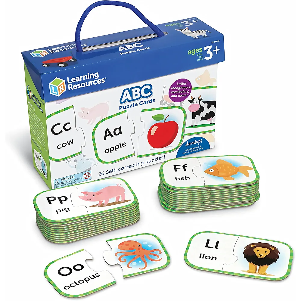 Learning Resources ABC-Puzzlekarten | Lernmittel