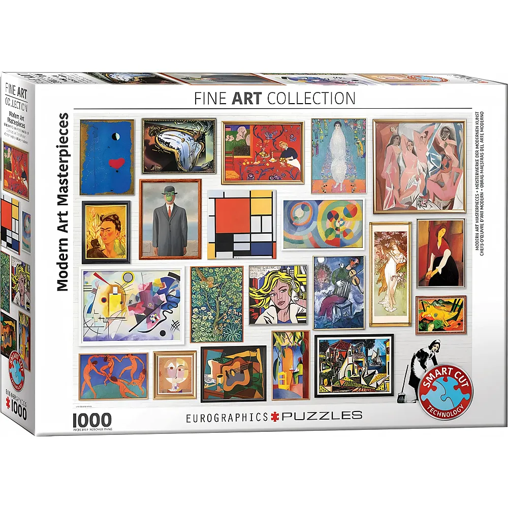 Eurographics Puzzle Meisterwerke der Modernen Kunst - 1000 Teile