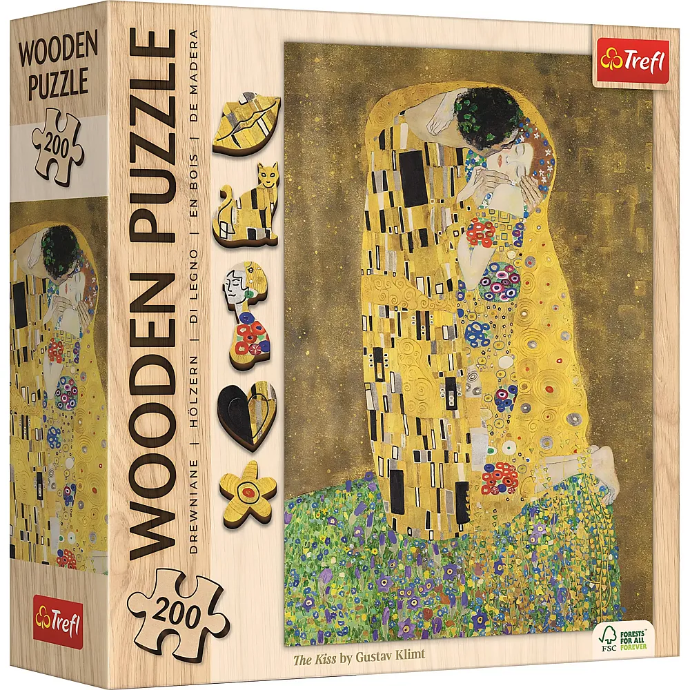 Trefl Puzzle Guszav Klimt Der Kuss 200Teile