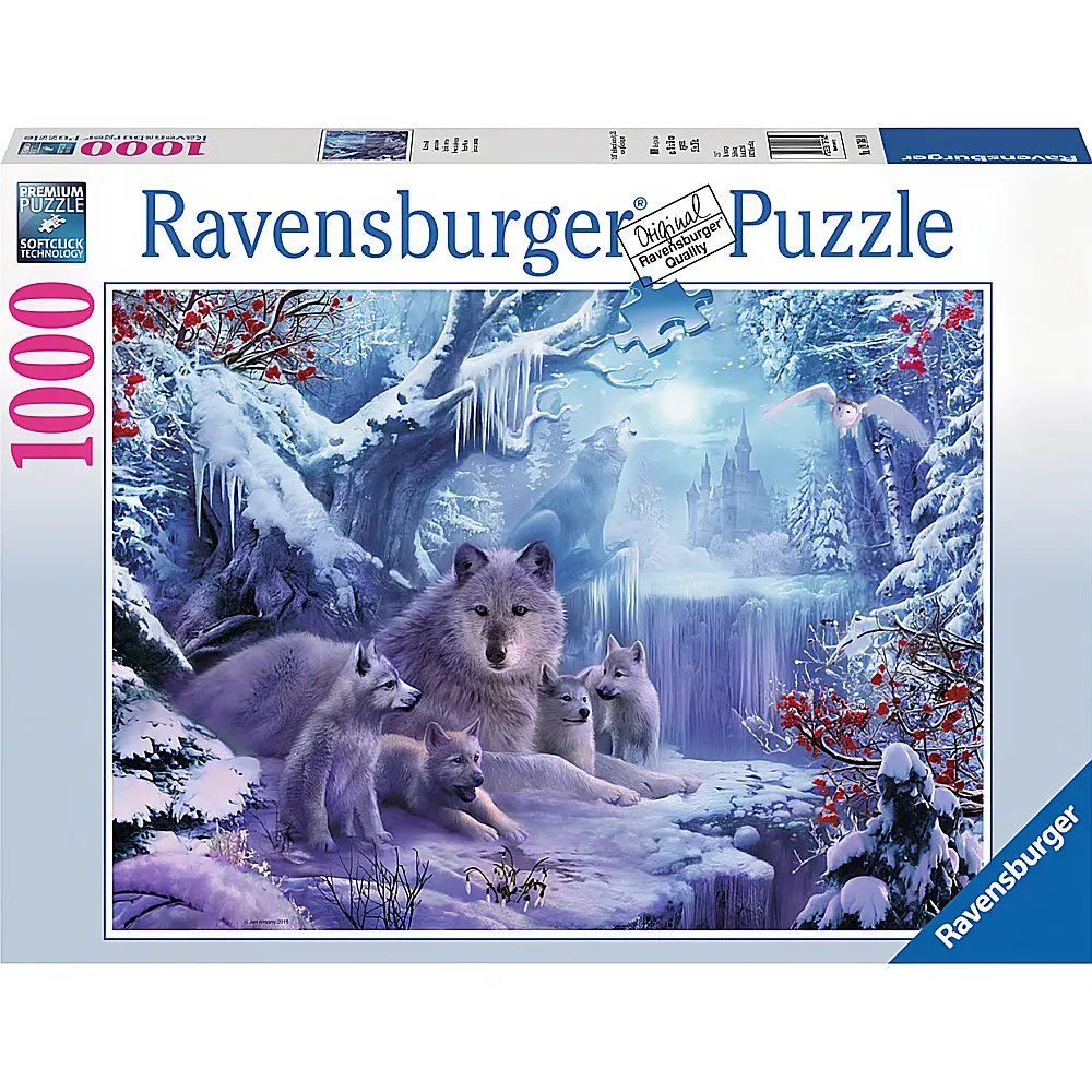 Ravensburger Puzzle Winterwlfe 1000Teile