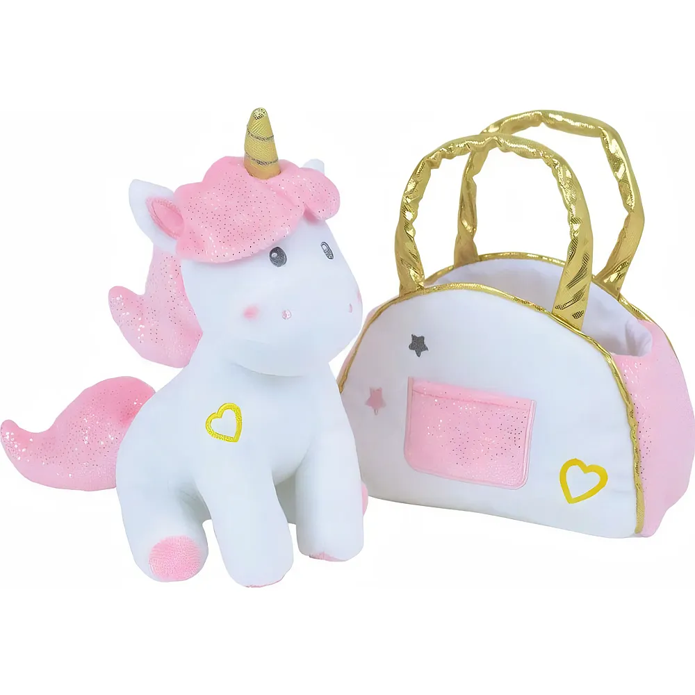 Jemini Einhorn in der Handtasche 21 cm