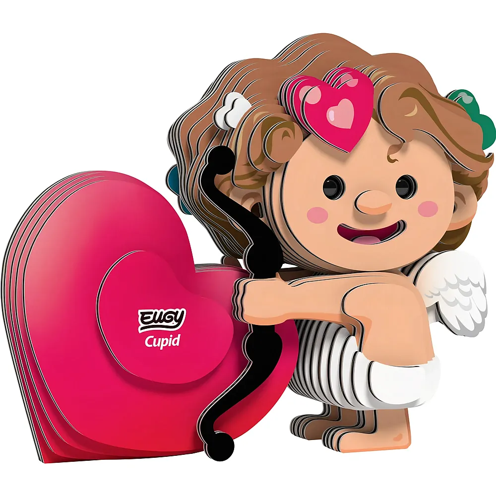 Eugy 3D Karton Figuren Amor