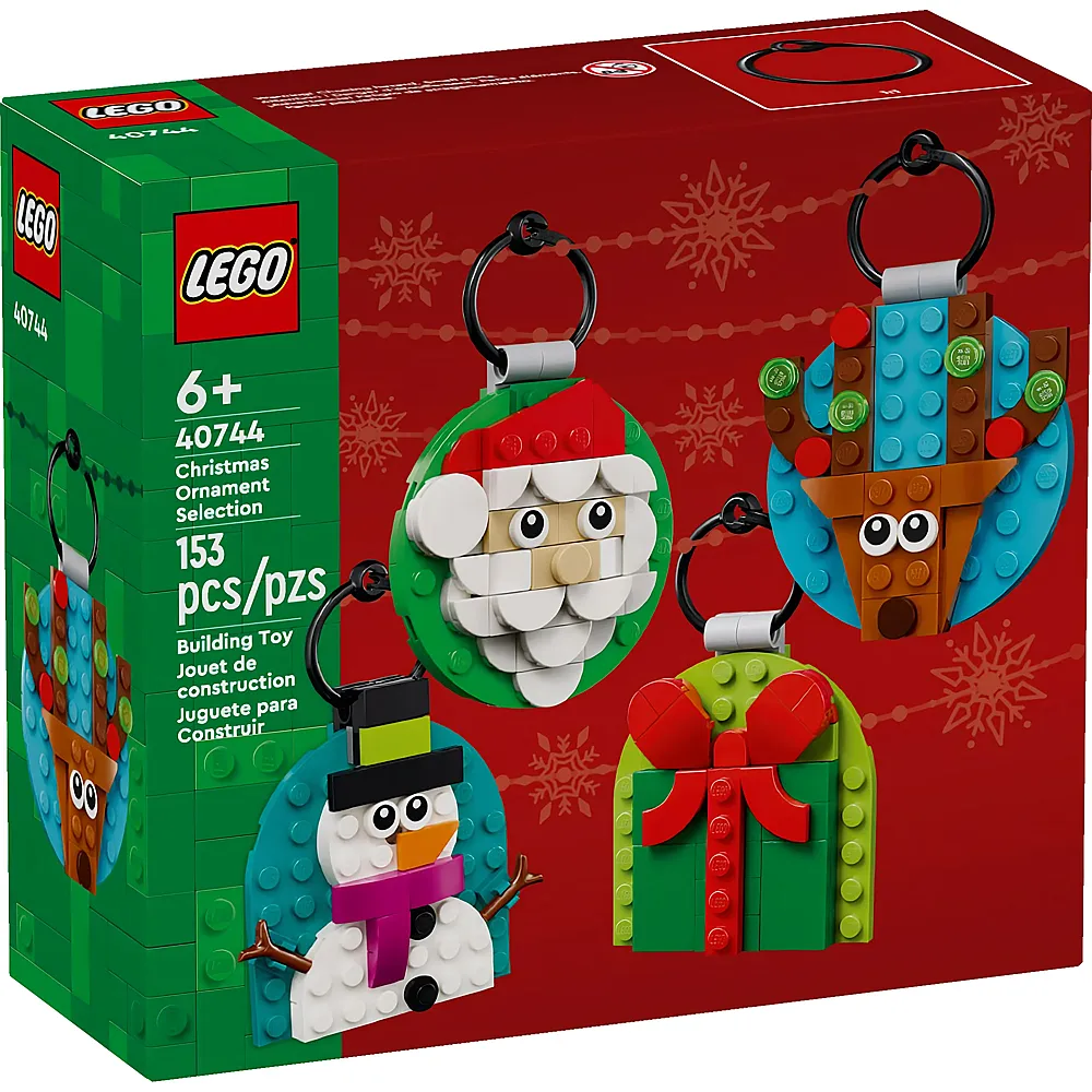 LEGO Seasons and Occasions Verschiedene Christbaumanh�nger 40744