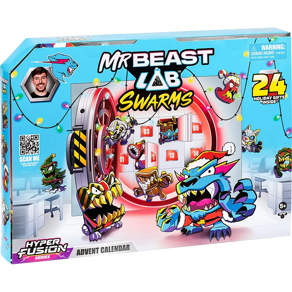 Moose Toys MrBeast Lab Hyper Fusion Adventskalender