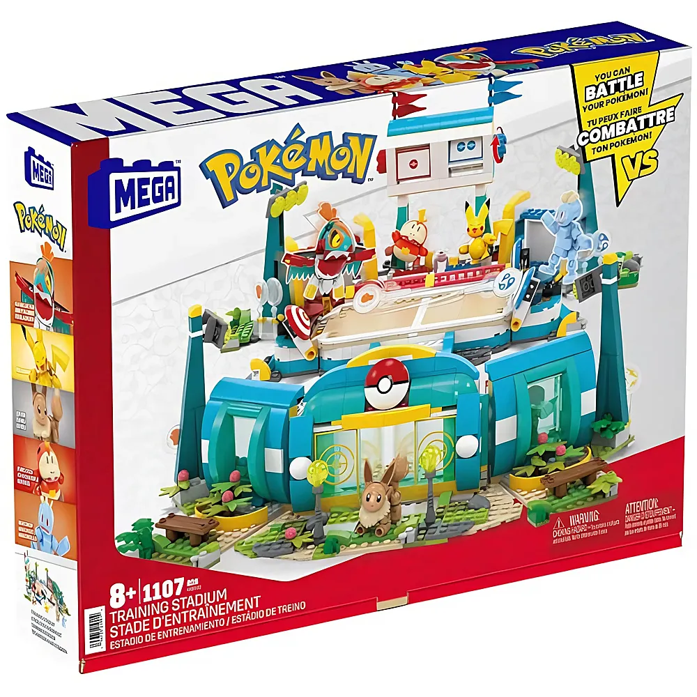 Mega Construx Pok�mon Trainingsarena - 1107 Teile