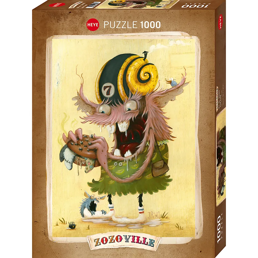 Heye Puzzle Zozoville - Junk Food 1000Teile