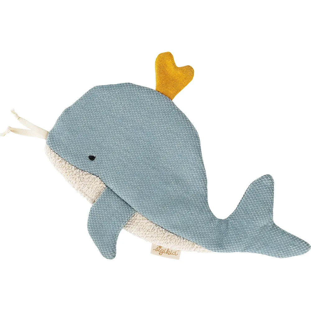 meinspielzeug - Sigikid Tiny Tissues Knistertuch Wal | Greiflinge