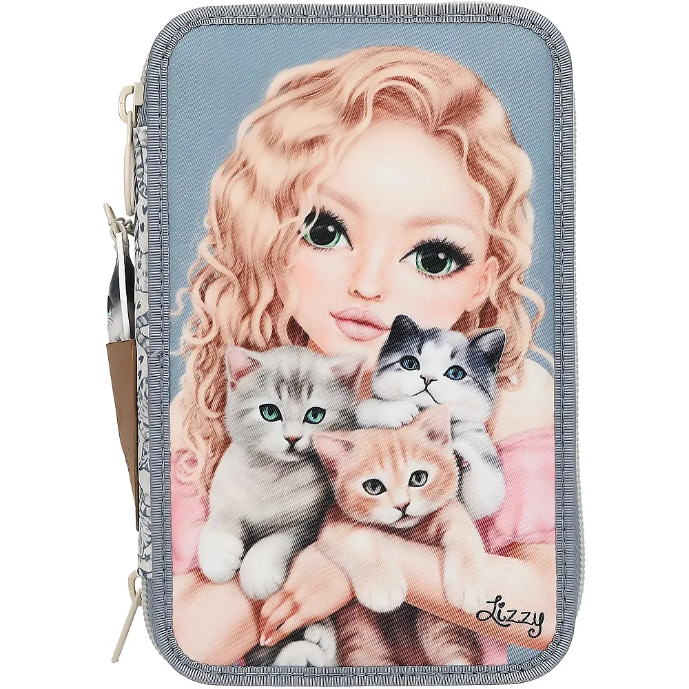 Depesche TOPModel 3 Fach Federtasche CAT Love- Geschenke f�r M�dchen