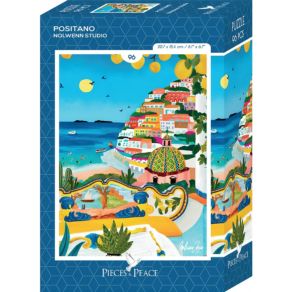 Pieces & Peace Puzzle Mini Positano 96Teile