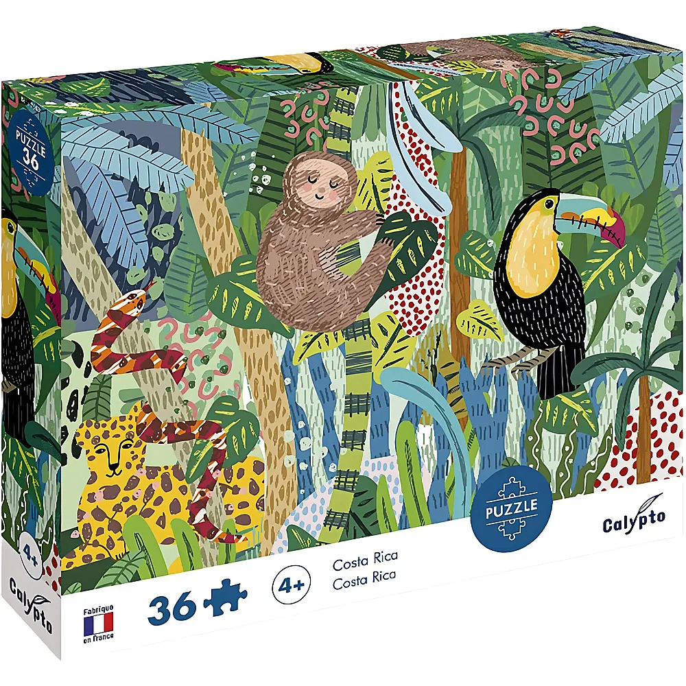 Calypto Puzzle Costa Rica - 36 Teile