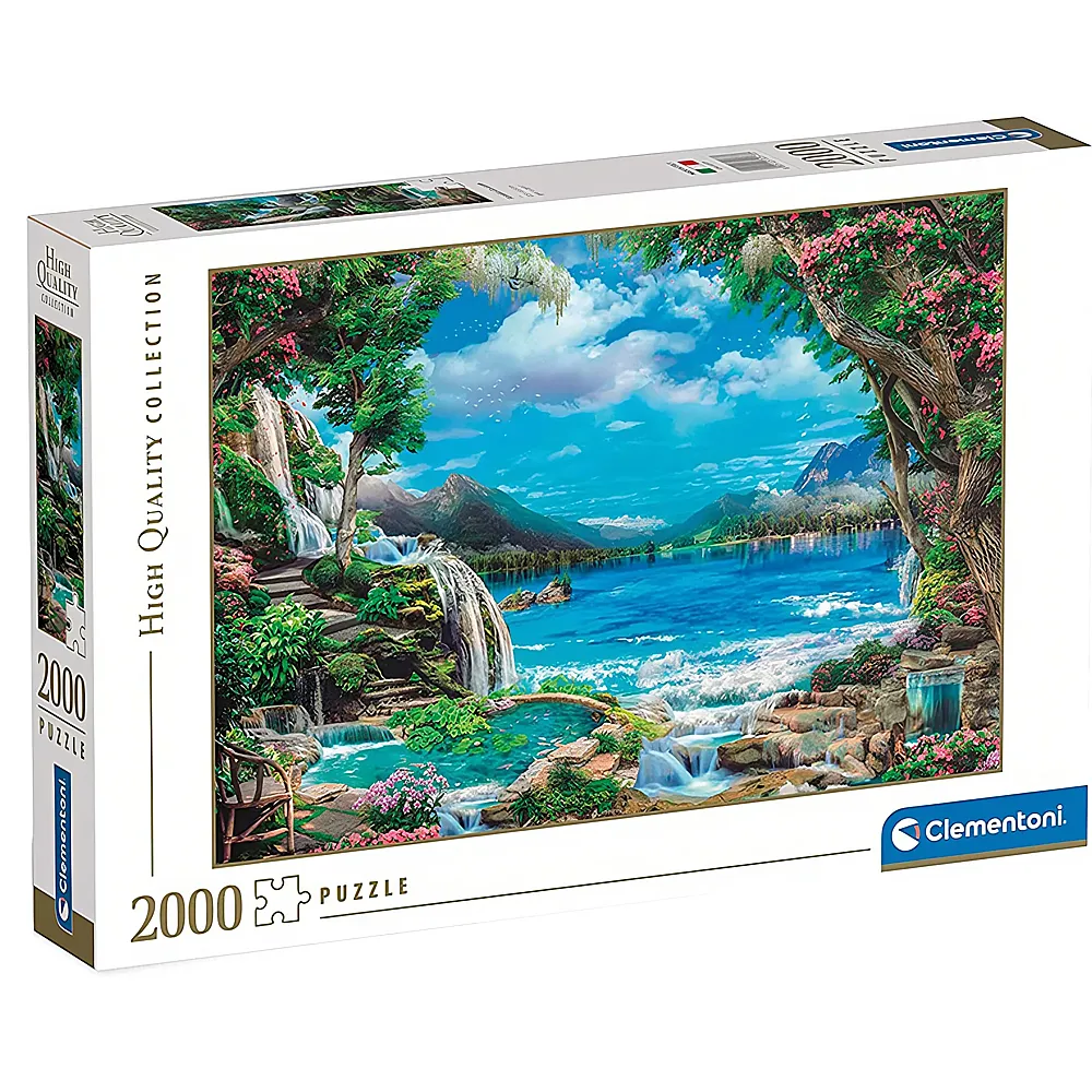 Clementoni Puzzle High Quality Collection Paradies auf Erden 2000Teile