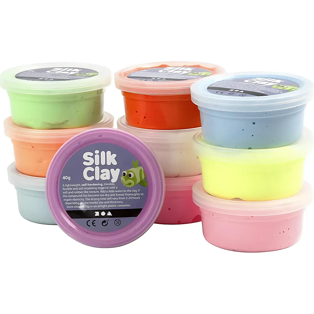 Creativ Company Modelliermasse - 10 Teile