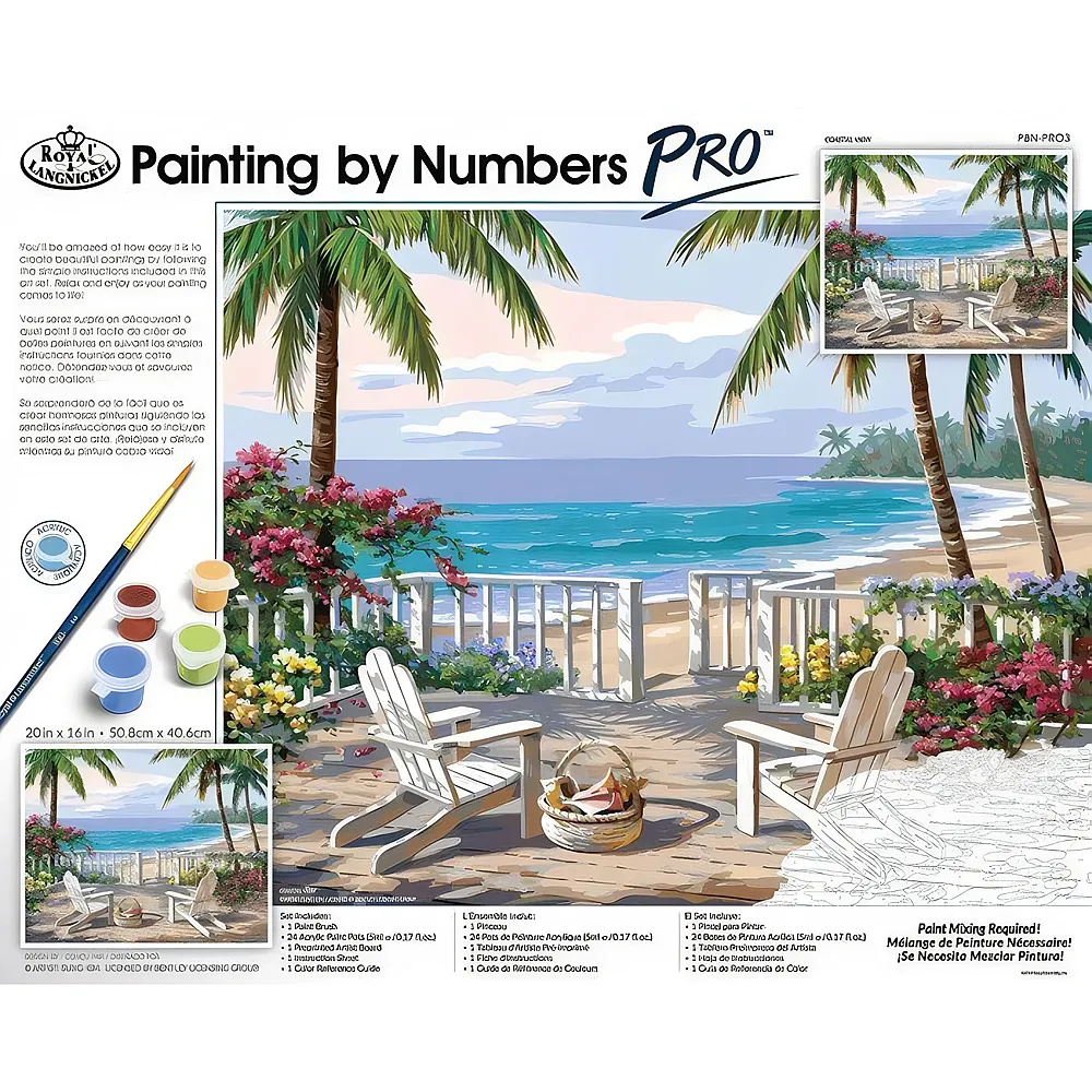 Royal & Langnickel R&l Pbn Pro Chair BY The Ocean