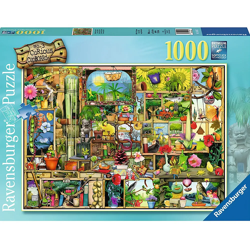 Ravensburger Puzzle Grandioses Gartenregal 1000Teile