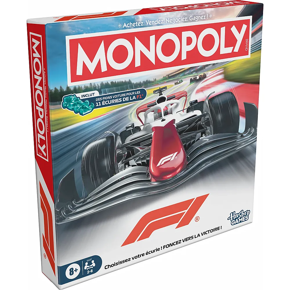 Hasbro Gaming Monopoly Formula 1 - Franz�sisch