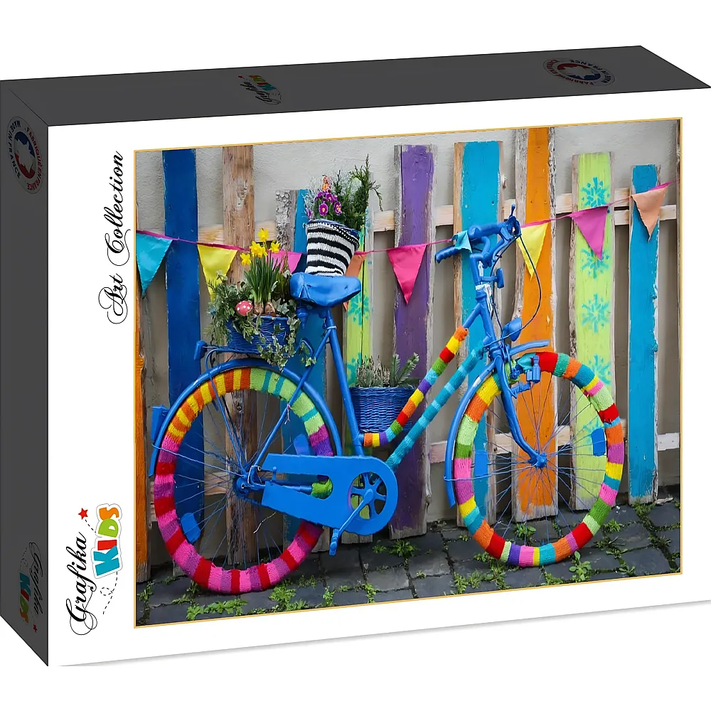 Grafika Puzzle Grafika Kids Mein sch�nes buntes Fahrrad - 24 Teile