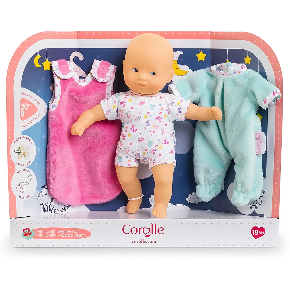 Corolle Mon Premier Poupon Mini Calin Gute Nacht Set 20cm
