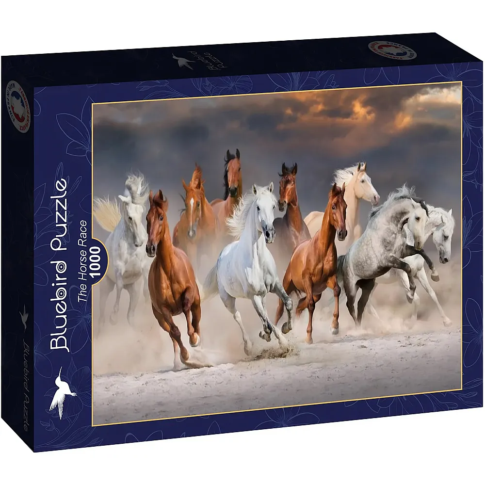 Bluebird Puzzle The Horse Race - 1000 Teile
