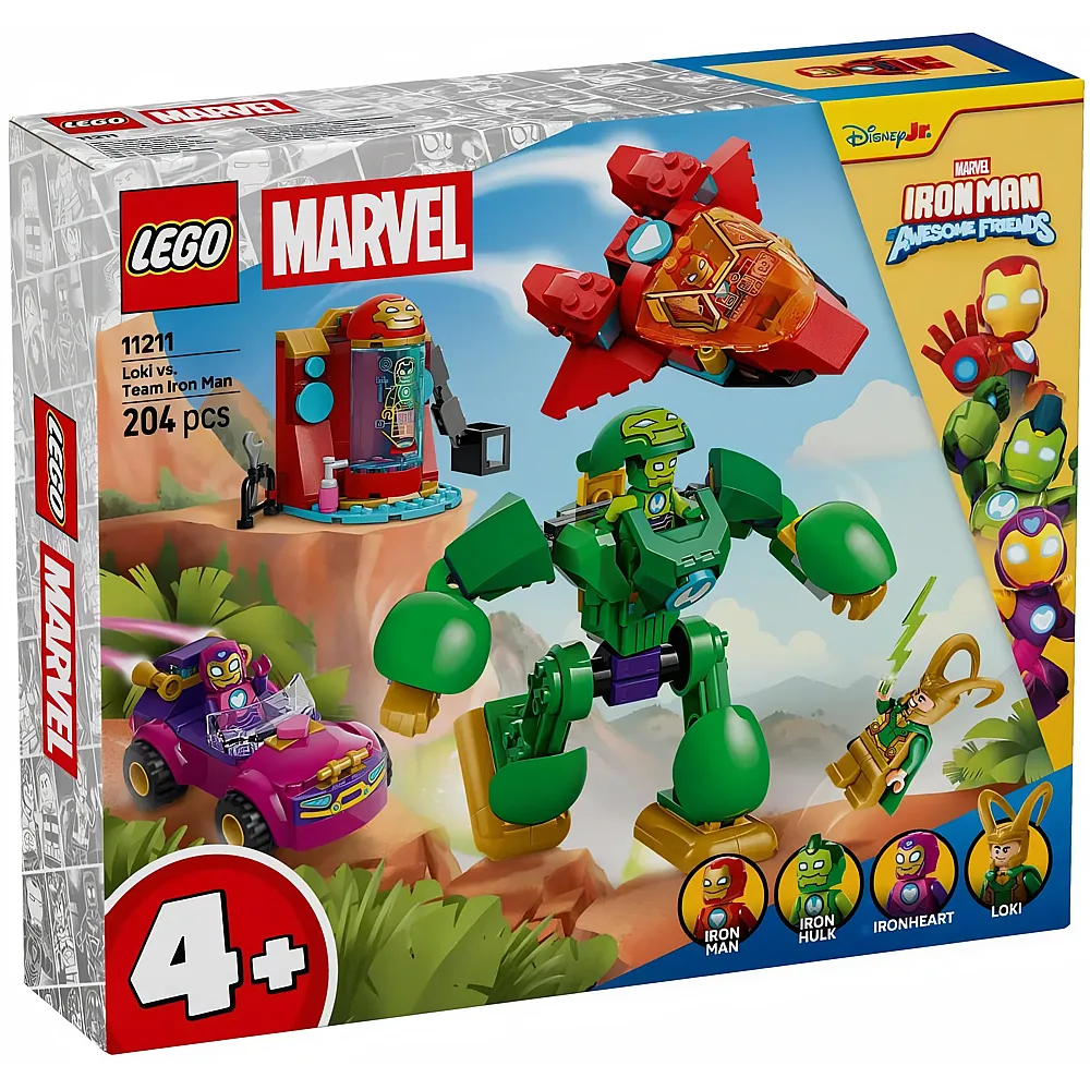LEGO Avengers Loki vs. Team Iron Man 11211