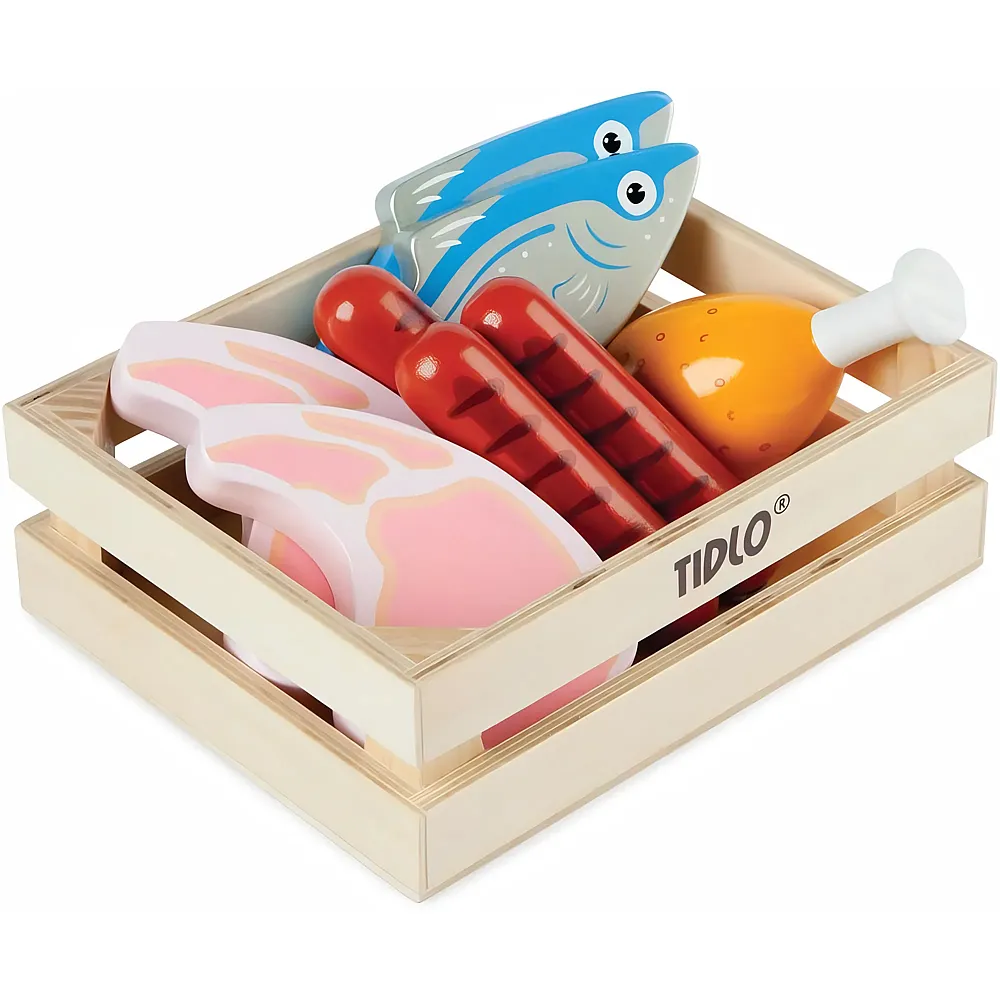 Tidlo Fleisch und Fisch in Box - 8 Teile