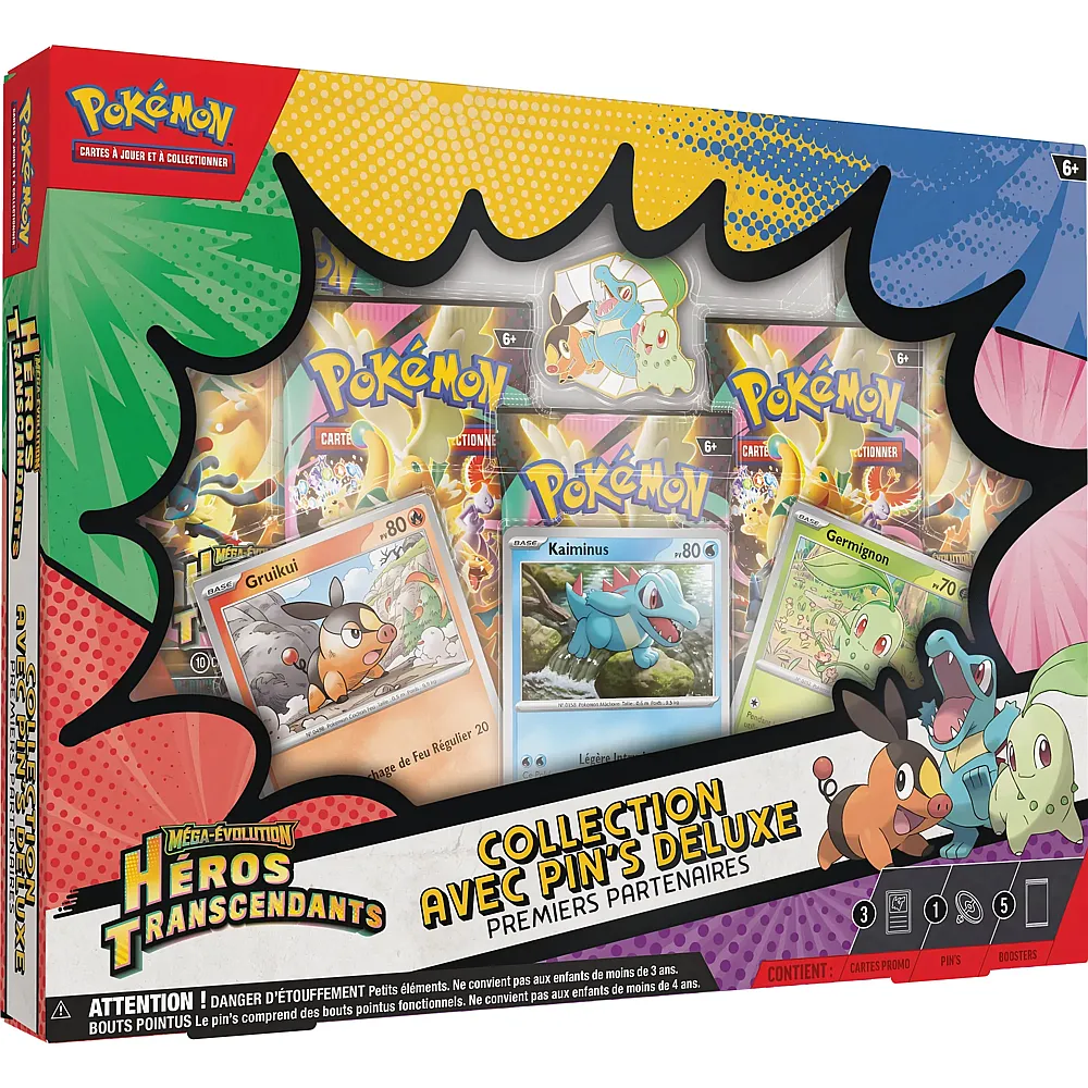Pok�mon TCG Collection avec Pin's Deluxe - Franz�sisch - Sammelkarten TCG
