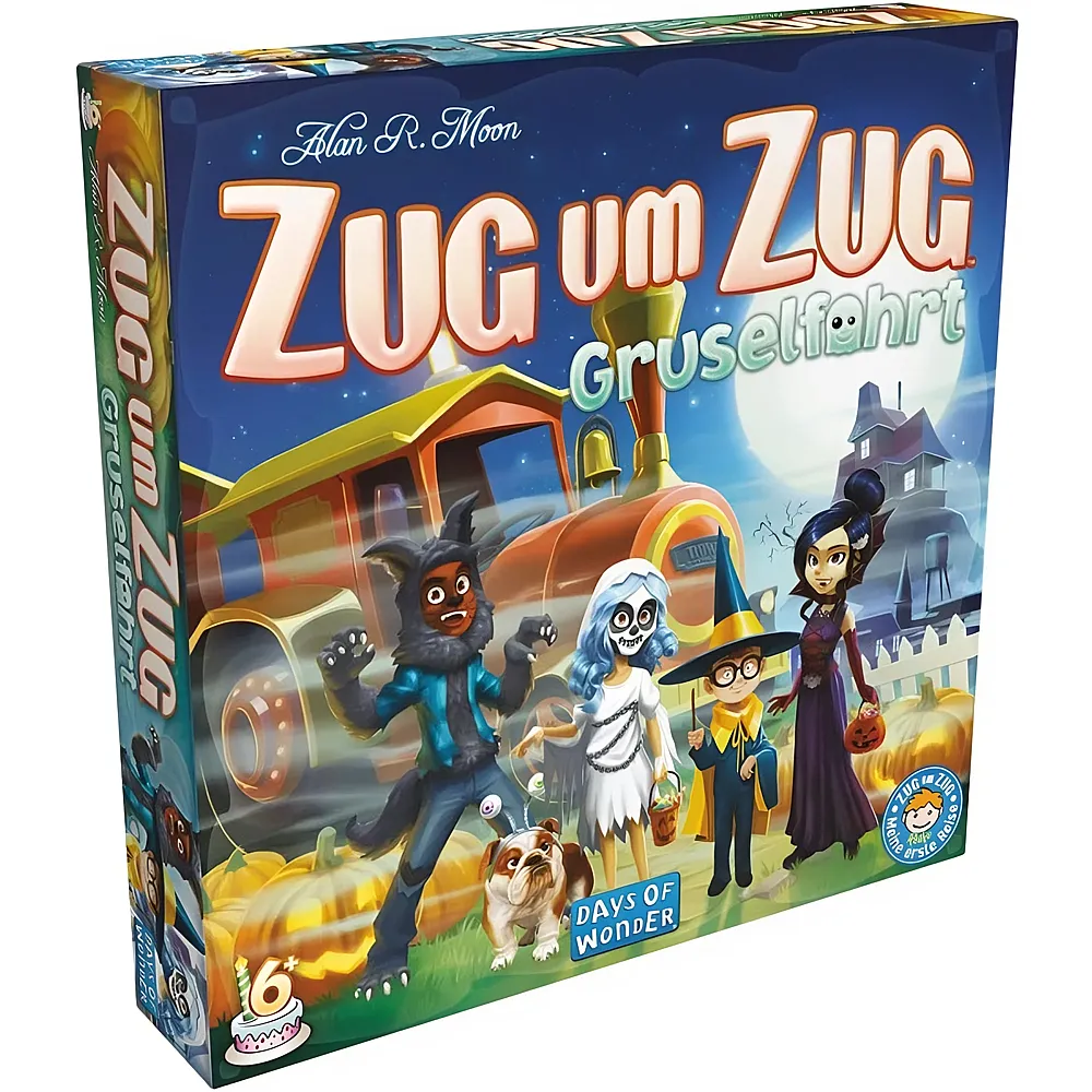 Days of Wonder Zug um Zug - Gruselfahrt