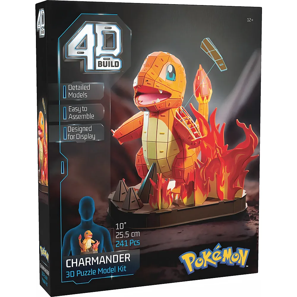 Spin Master 4D Build Pok�mon Charmander 26cm
