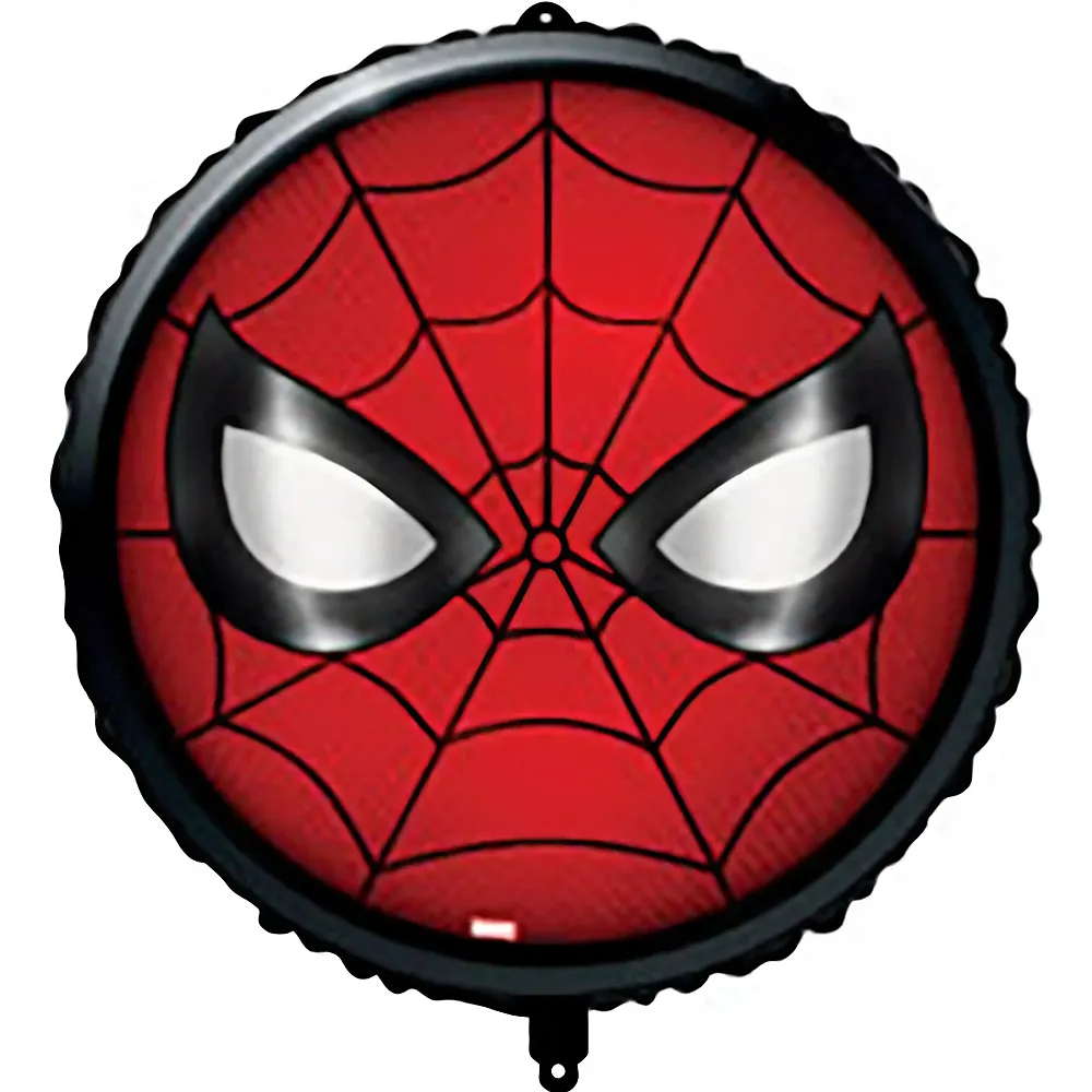 meinspielzeug - Procos Spiderman Folienballon Spiderman inkl. Ballonband, Gewicht 45cm | Folienballone