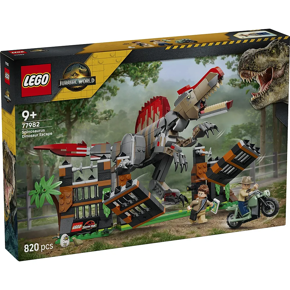 LEGO Jurassic World Flucht des Spinosaurus 77982