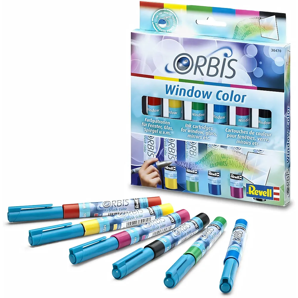 Revell 6er Patronen SetWindow Airbrush