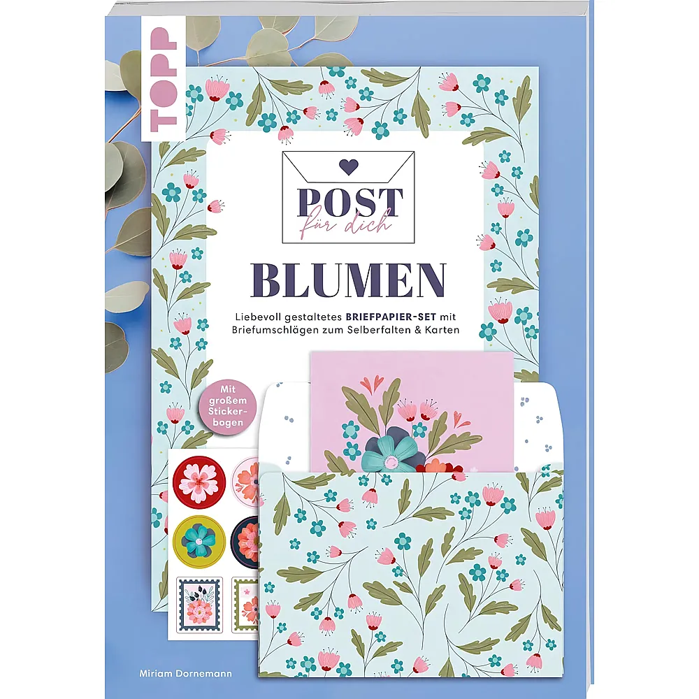 meinspielzeug - Frechverlag Briefpapierset Post f�r dich - Blumen