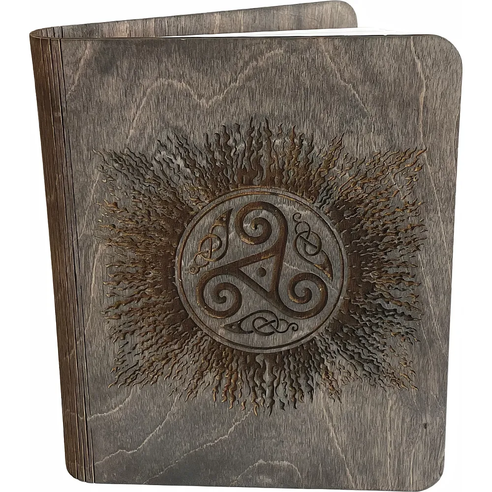 Creatif Wood Carnet Bois Triskel 100 Feuilles - Suche