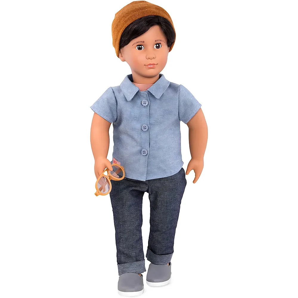 Our Generation Junge Franco im im Denim-Style - 46 cm