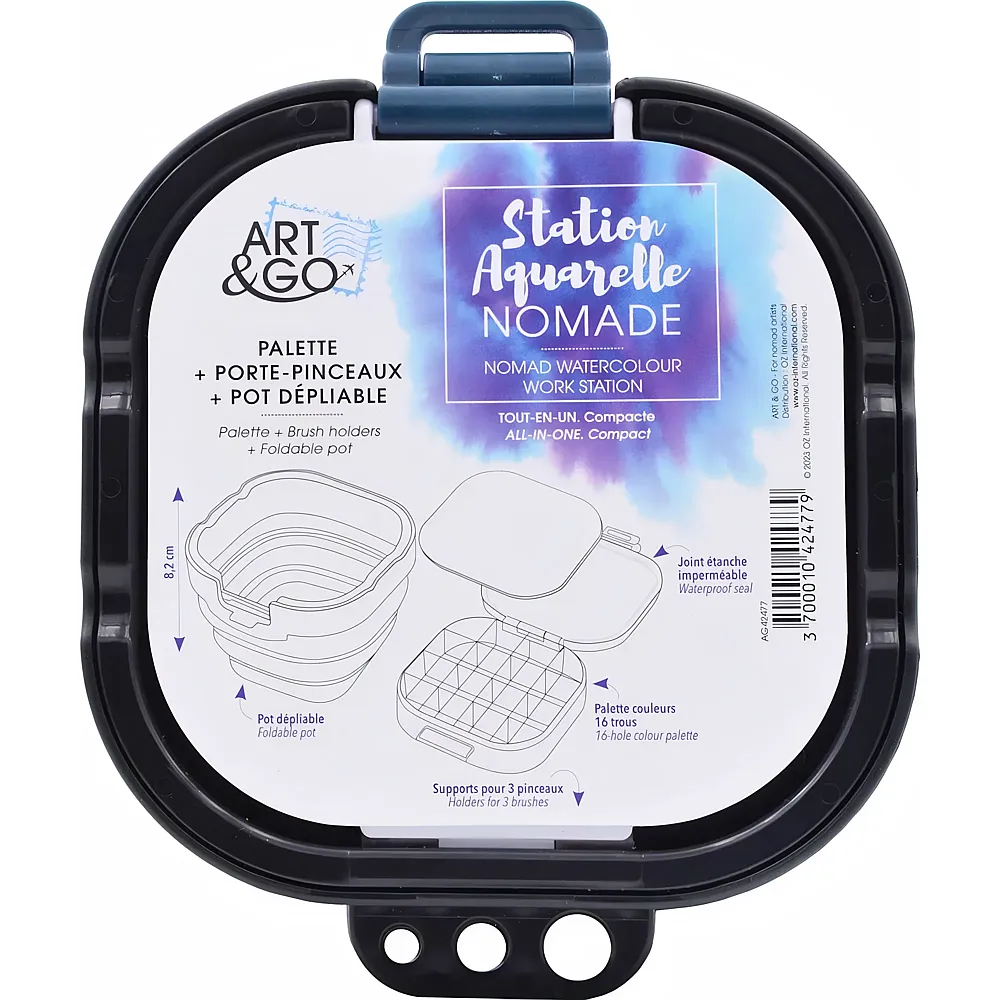 OZ International Art&go Station Aquarelle Nomade
