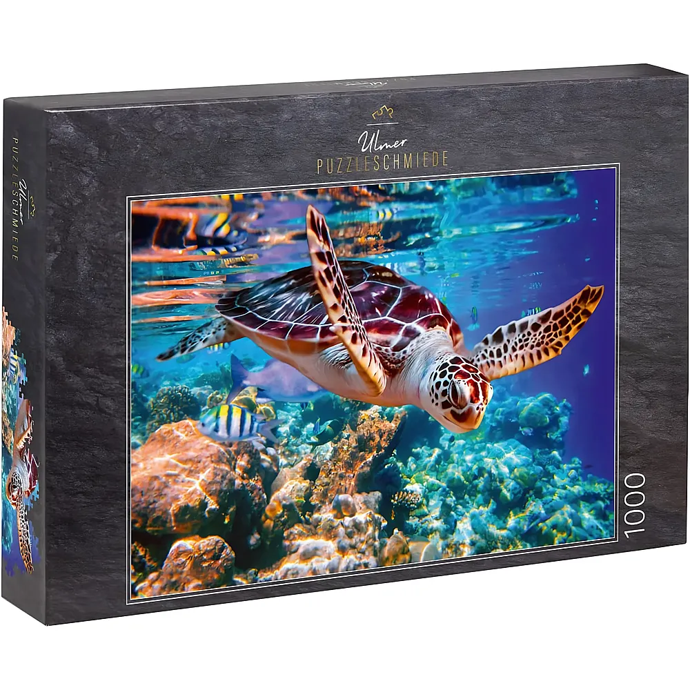 Ulmer Puzzleschmiede Meeresschildkr�te in der S�dsee - 1000 Teile
